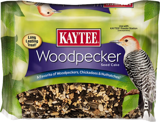Kaytee Wild Bird Woodpecker Seed Cake Food, 1.85 Pounds