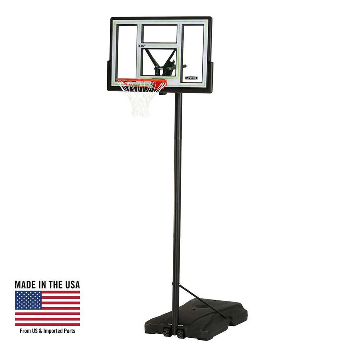 Lifetime 46In Adjustable Portable Basketball Hoop, 90584