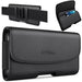 Bomea Holster for Iphone 11 Pro Max/ Xs Max Iphone 8 plus / 7 plus / 6S plus / 6 Plus, Premium Cell Phone Belt Case with Belt Clip Pouch Sleeve Belt Holder Cover for Large Iphone (Fits Phones with Cases On)