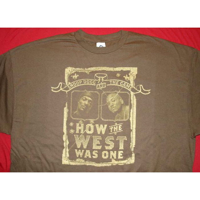 Snoop Dogg Men'S Wanted T-Shirt X-Large Brown