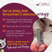 Caru - Daily Dish Smoothies - Lickable Tuna Cat Treat - 4 Pack.5Oz Tubes