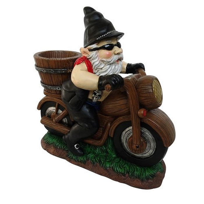 Biker Gnomes (Biker Planter Gnome)