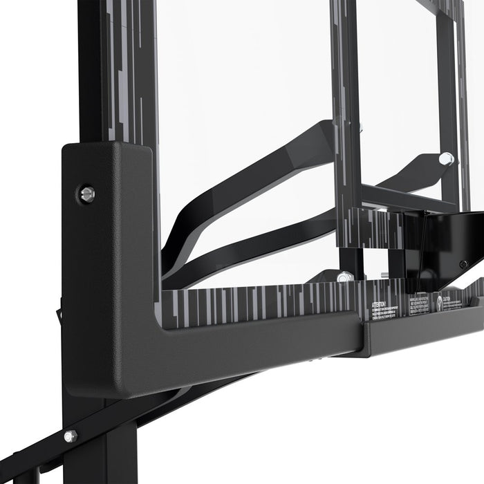 60 In. Acrylic Screw Jack Portable Basketball Hoop System