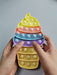 Push Pop It Popsicle Cone – Ice Cream Sensory Silicone Fidget Toys – Stress Relief, Autism & Anti-Anxiety – Flexible, Odorless & Easy to Play - Perfect for Elderly, Adults & Kids | Colorful