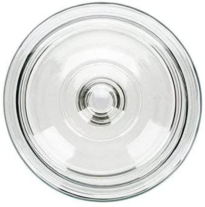 Heritage Hill Clear Glass Jar with Lid, 2 Gallon