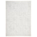 Wanda June Home Squares with Fringe Area Rug, Blue, 5'2" X 7'2" by Miranda Lambert
