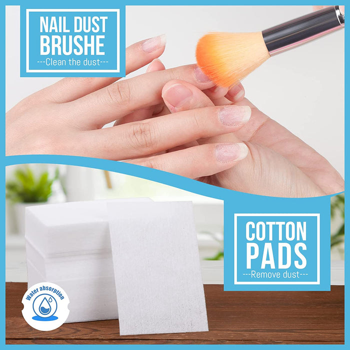 Nail and Cuticle Care Tools Kit with Cuticle Remover, Nail Files Buffer, Cuticle Nail Clipper, Cuticle Peeler Scraper Pusher and Cutter,Cuticle Oil and Nail Clean Cotton Pad