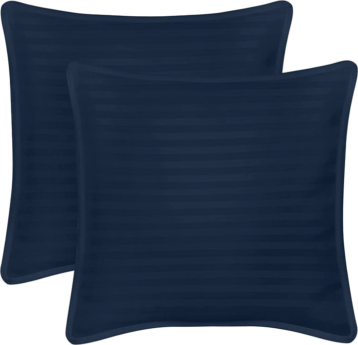 Bed Pillows for Sleeping European Size (Navy), Set of 2, Cooling Hotel Quality, for Back, Stomach or Side Sleepers