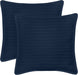 Bed Pillows for Sleeping European Size (Navy), Set of 2, Cooling Hotel Quality, for Back, Stomach or Side Sleepers
