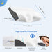 Cervical anti Snore Pillows for Sleeping - Ergonomic Neck Support Pillow for Neck & Shoulder Pain Relief - Side, Back, Stomach Sleepers - Contour Best Bed Anti-Snoring Pillows for Sleeping