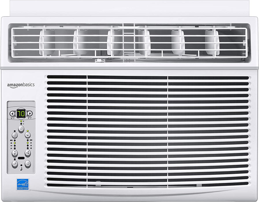 Window-Mounted Air Conditioner with Remote - Cools 250 Square Feet, 6000 BTU, Energy Star, Energy Star