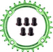 Elite round Oval Chainring 104Mm BCD 30T 32T 34T 36T 38T Narrow Wide Single Chainring for 8 9 10 11 12 Speed MTB XC Trail E-Bike Fat Bike Mountain Bike Bicycle