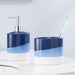 SKL Home Alanya Toothbrush Holder, Blue
