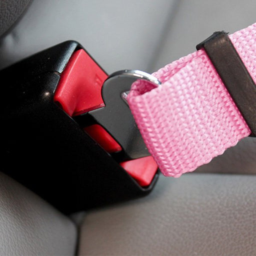 Direct to Seatbelt Tether for Dogs | Car Seat Belt for Pets | Adjustable Dog Safety Belt Leash | Quick & Easy Installation