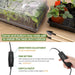 [Upgraded Light] Seed Starter Kit with Grow Light - Durable Seed Tray, 60 Cell Seed Starting Tray, Humidity Dome for Seed Growing Germinating, Seedling Starting, Cutting Clone & Plant Propagation Kit