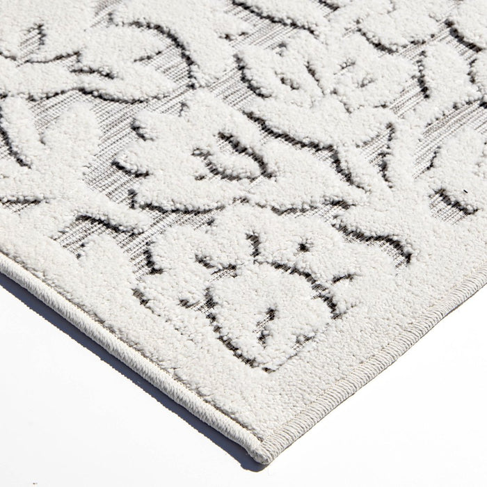 My Texas House Rosalie, Transitional, Floral, Woven Area Rug, 5'2" X 7'6"