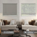 Cordless 1" Vinyl Mini Blinds Gloss Gray (Room Darkening) 16"W X 48"H