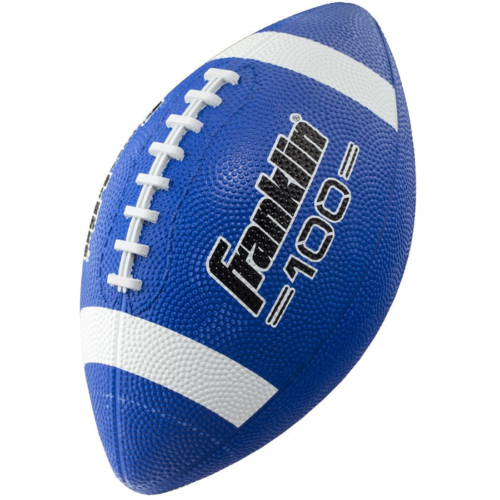 Junior Size Rubber Football - 6 Pack Deflated with Pump