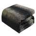 Mainstays 7-Piece Metallic Stripe Jacquard Comforter Set, Black and Gold, Full/Queen