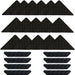 24 Pcs Rug Grippers Tapes, Non-Slip Stickers Reusable Washable Carpet Sticky Tapes Rug Pads for Tile Wood Hardwood Floors Area Rug Stoppers