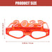 2023 Light-Emitting Glasses Four Lights New Year LED