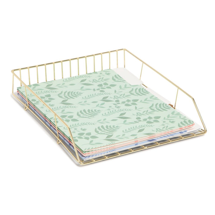 6 Count Meadow Flowers File Folders with Tabs, 5658U