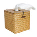 Straw Woven Tissue Box Cover, Vintage Wicker Tissue Box Cover Square, Home Toilet Paper Holder, or Napkin Dispenser