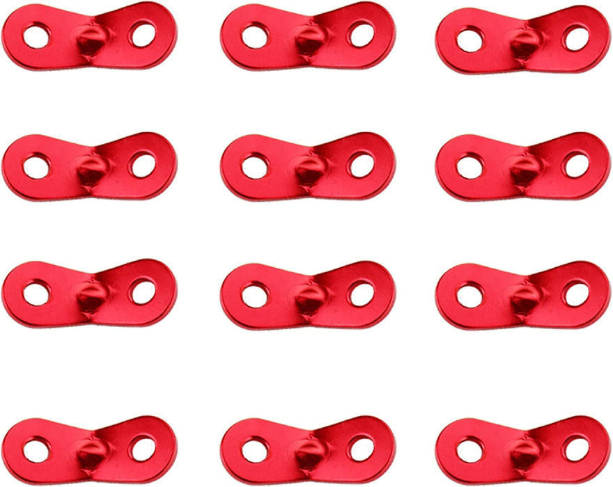 Aluminum Alloy Guyline Cord Adjuster Tent Tensioners Rope Adjuster for Tent Hiking Camping
