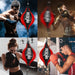 Double End Ball,  Boxing Speed Dodge Training Ball Leather Punch Bag Hanging Speed Ball for Gym Boxing Speed Training, Includes Cords, Stress Relief Exercise Equipment, Adult Kids Men Women