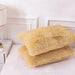 Plush Fluffy Duvet Cover Oeko-Tex Certified Luxury Ultra Soft Shaggy Crystal Velvet Bedding Set 3 Pieces(1 Duvet Cover + 2 Pillow Shams) Zipper Closure(Queen, Camel)