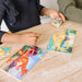 Dinosaurs 4-In-1 Wooden Jigsaw Puzzles in a Storage Box (48 Pcs) | Fsc-Certified Materials
