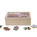 Vehicles 4-In-1 Wooden Jigsaw Puzzles in a Storage Box (48 Pcs) | Fsc-Certified Materials