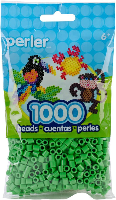 Perler Beads Fuse Beads for Crafts, 1000Pcs, Yellow