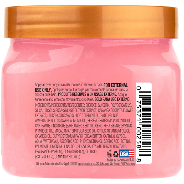 Tree Hut Pink Hibiscus Shea Sugar Exfoliating & Hydrating Body Scrub, All Skin Types 18 Oz.