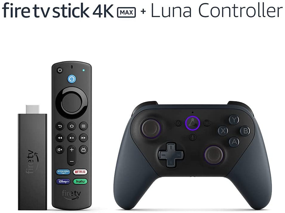 Fire TV Stick 4K Max Streaming Device, Wi-Fi 6, Alexa Voice Remote (Includes TV Controls)