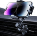 Car Vent Phone Mount, [Never Blocking Vent, Enjoy the Comfort of the A/C] Hands-Free Universal Extension Clip Air Vent Phone Holder Car Fit for All Phones Iphone Samsung More