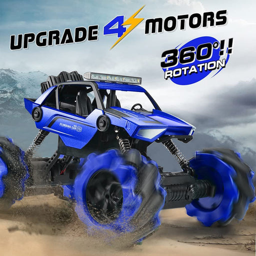 1:14 Remote Control Big Monster Car, 4Wd off Road Rock Electric Toy off All Terrain Radio Remote Control Vehicle Truck Crawler for Boys and Girls