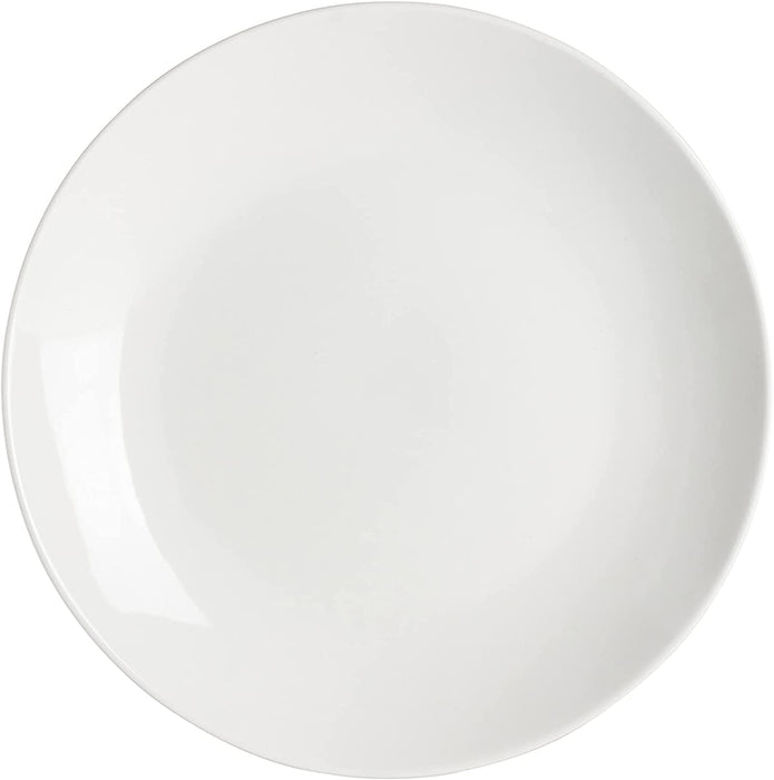 Simply Coupe 16 Piece Dinnerware Set, White - SM-1600-CP-SW