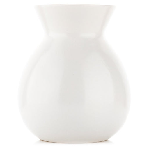 Better Homes & Gardens White Rustic Ceramic Decorative Table Vase