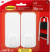 Command Large Refill Adhesive Strips, Damage Free Hanging Wall Adhesive Strips for Large Indoor Wall Hooks, No Tools Removable Adhesive Strips for Living Spaces, 20 White Command Strips