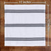Sticky Toffee Cotton Terry Kitchen Dishcloth, Gray, 8 Piece, 12 in X 12 In