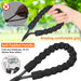 Heavy Duty Dog Leash, 30FT Reflective Dog Leash with Swivel Lockable Hook and Comfortable Padded Handle, Puppy Leash for Walking, Hunting, Camping, Backyard for Small Medium and Large Dogs
