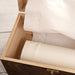 Square Bamboo Wood Facial Tissue Paper Box Cover Holder for Bathroom Vanity Counter Tops, Bedroom Dressers, Night Stands, Home Office Desks, Tables - Espresso Brown