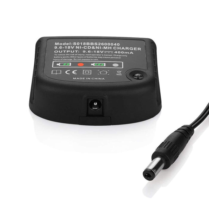 9.6V-18V Charger for Black and Decker ,Black & Decker Charger Ni-Cd Ni-Mh A18 Hpb18 A14 Hpb14 A12 Hpb12 ,Us Plug