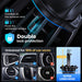 Cell Phone Holder for Car with Hook Clip Air Vent Car Mount 360° Rotation Universal Mobile Phone Mount