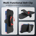for Iphone 13 Pro Max/13 Pro/13/13 Mini Phone Case with Belt Clip Stand Shockproof Protective Case Hybrid Armor Cover, Navy Blue