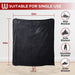 Warmrest Electric Throw Blanket Heated Blanket with 6 Heating Levels and 4 Hours Auto Shut Off, Flannel to Sherpa Super Cozy Heating Blanket, Machine Washable, 50" X 60", Charcoal