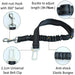 Dog Seatbelt Leash for Cars, 2-Packs Pet Safety Seat Belt Harness with Shock Absorbing Bungee and Reflective Threads for Car Dogs Restraint