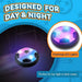 Hover Ball for Boys & Girls - 1 LED Light Soccer Balls with Foam Bumpers