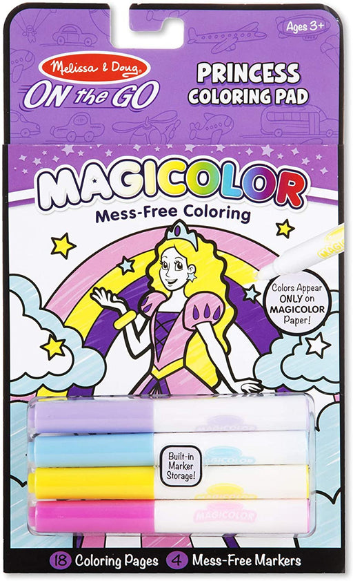 Melissa & Doug on the Go Magicolor Coloring Pad - Princess (18 Pages)